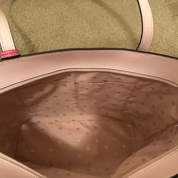 Kate Spade Two-Tone Pink Tote - Picture 3 of 7